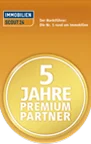 ImmoScout24 Premium Partner seit 5 Jahren